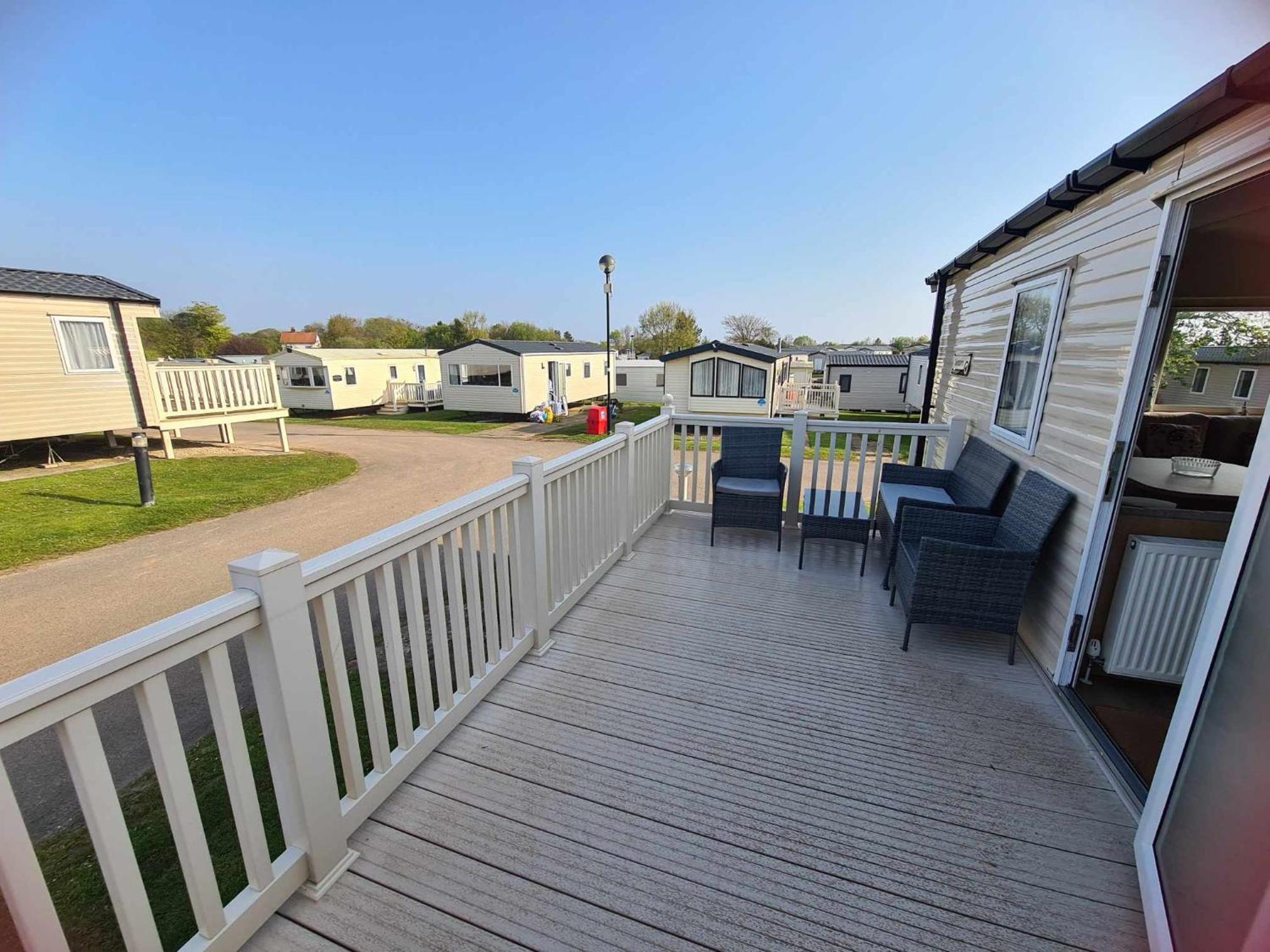 Happy Days Caravan Primrose Valley Filey Eksteriør billede